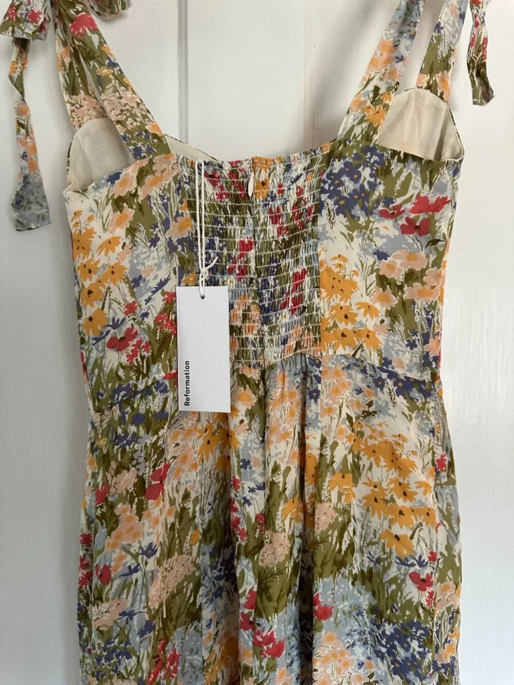 Reformation Nadira Dress in Countryside - Picture 4 of 6